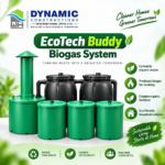 Dynamic EcoTech Buddy – Household Biogas & Organic Waste System